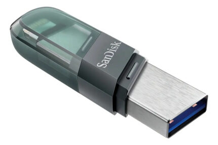 Memoria Usb Sandisk Ixpand Flip, 256gb, Usb-a, Plata_0