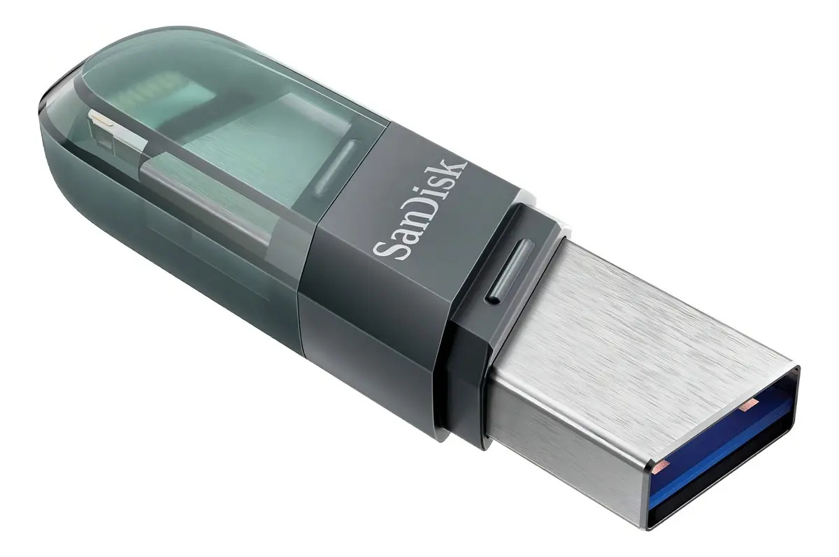 Memoria Usb Sandisk Ixpand Flip, 256gb, Usb-a, Plata_0 Memoria Usb Sandisk Ixpand Flip, 256gb, Usb-a, Plata_0