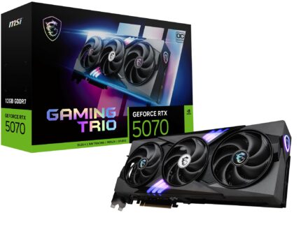 Tarjeta grÃ¡fica MSI RTX 5070 12G Gaming Trio OC (12GB GDDR7, 192-bit, Rendimiento Extremo: 2625 MHz, DisplayPort x3 2.1a, HDMI 2.1b, NVIDIA Blackwell Architecture)_0