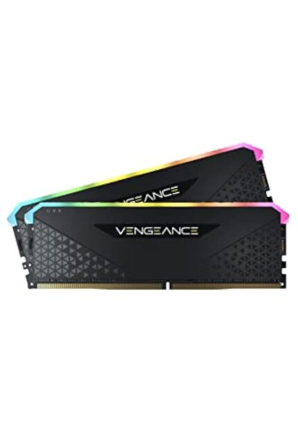 Corsair Vengeance RGB RS 16GB (2x8GB), Memoria de Desktop DDR4 C16 de hasta 3200 MHz (iluminaciÃ³n RGB dinÃ¡mica, Tiempos de Respuesta Ajustados, Compatible con Intel y AMD Series 300/400/500), Negro_0
