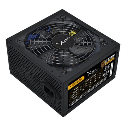 Fuente de Poder Xzeal XZ650M ATX 650W 80 Plus Bronze Modular 1x20+4pin +1xP8(4+4) Pin +2xPCI-E(6+2) Pin Negro_0