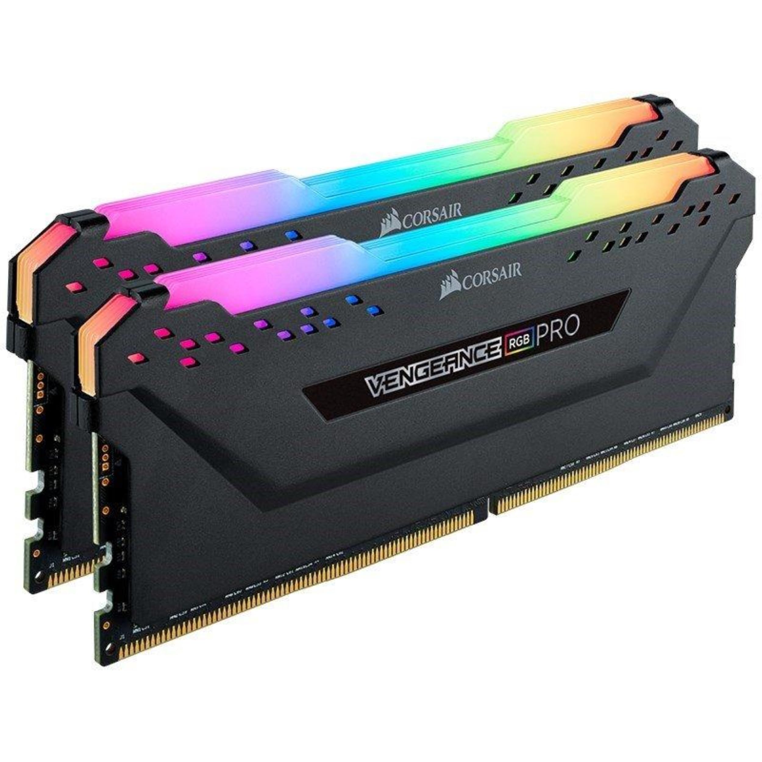 Corsair Vengeance RGB Pro DDR4 16GB (2x8GB) hasta 2666MHz CL16 Memoria per Desktop (Iluminación RGB Dinámica Multizona, XMP 2.0) Negro_0 Corsair Vengeance RGB Pro DDR4 16GB (2x8GB) hasta 2666MHz CL16 Memoria per Desktop (Iluminación RGB Dinámica Multizona, XMP 2.0) Negro_0