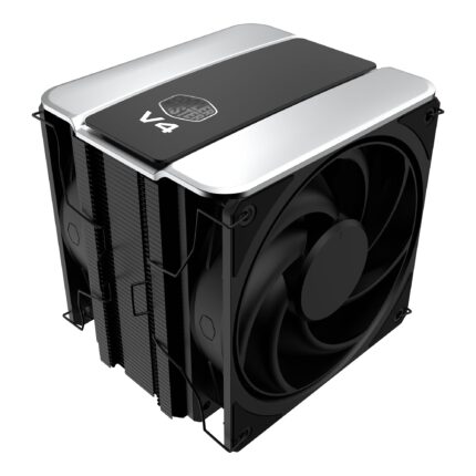 Cooler Master V4 Alpha 3DHP Ventilador de CPU Negro, TecnologÃ­a de Tubo de Calor Alpha 3DHP, Ventiladores Duales Mobius 120 PWM, OperaciÃ³n Silenciosa, FÃ¡cil InstalaciÃ³n, AMD Ryzen 9 AM5|4, Intel Ultra_0