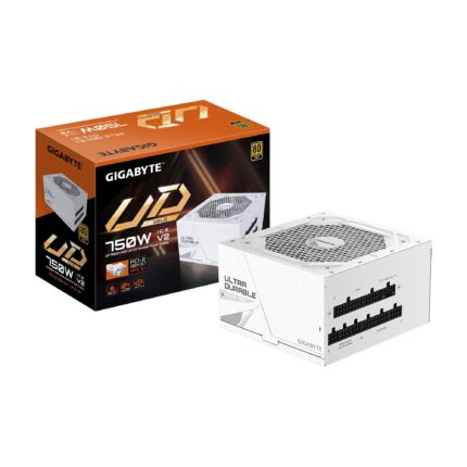 GIGABYTE UD750GM PG5 V2 Ice - 750W 80 Plus Certificado Platinum - PCIe5.1 Ready - ATX3.1 - Fuente de alimentaciÃ³n Totalmente Modular (GP-UD750GM PG5 Ice)_0