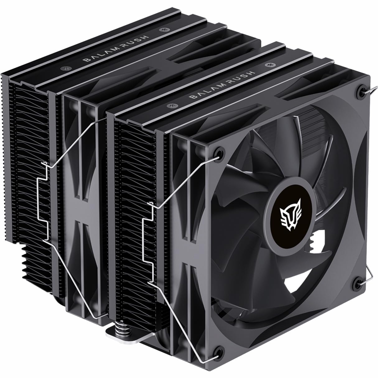 BALAM RUSH Disipador Doble CPU Gamer HELIUX EXPERT HEX90 120mm LGA 1851 AM5 0-2000 RPM 4-Pin 6 pipas Negro BR-941921_0 BALAM RUSH Disipador Doble CPU Gamer HELIUX EXPERT HEX90 120mm LGA 1851 AM5 0-2000 RPM 4-Pin 6 pipas Negro BR-941921_0