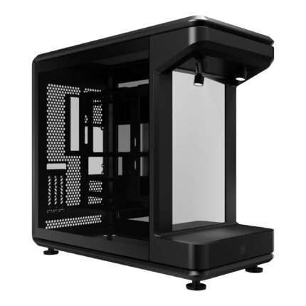 Cooler Master MasterFrame 360 Stage Mirror ATX Carcasa para PC con Marco Abierto, Plataforma de visualizaciÃ³n Frontal espejada, GPU de 430 mm MAX, Soporte de radiador de 360 mm, PCIe 5.0, soporta_0
