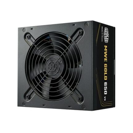 Cooler Master Fuente de Poder MWE Gold V3 650W ATX 3.1, 80 Plus Gold, No Modular, 120mm, 2 EPS_0