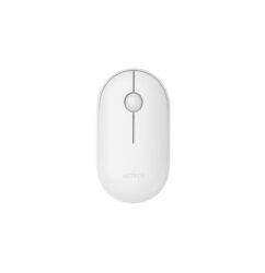 Acteck Mouse Ultra Delgado Optimize Edge MI460 Inalambrico 2.4 GHz + 1600 dpi + 2 Botones + 1xBat AA Incluida Advanced Series Blanco_0