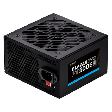 Fuente de Poder ATX Blazar EVO FT500E / 500W / 1xATX 20+4 + 1xATX12V + 2xSATA / 1xMolex / Advanced Negro_0