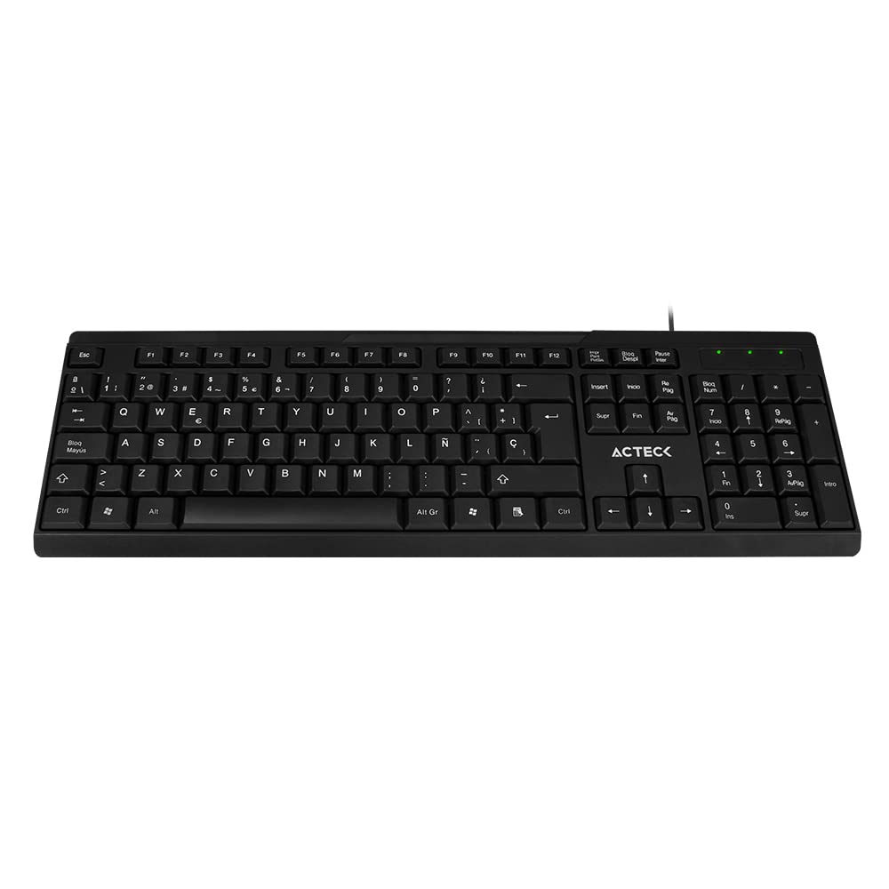 Teclado Alambrico USB Inspire TA210 / Diseño Clásico 105 Teclas + Conexión USB A de 1.5m Negro Essential Series_0 Teclado Alambrico USB Inspire TA210 / Diseño Clásico 105 Teclas + Conexión USB A de 1.5m Negro Essential Series_0