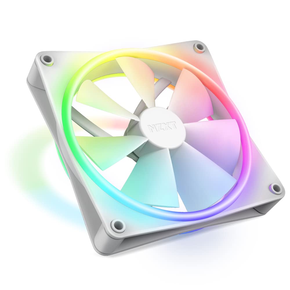 NZXT F140 RGB Duo - Ventilador RGB de doble cara de 140 mm, 20 LED direccionables individualmente, flujo de aire equilibrado y presión estática, rodamiento dinámico de fluidos, control PWM, esquinas_0 NZXT F140 RGB Duo - Ventilador RGB de doble cara de 140 mm, 20 LED direccionables individualmente, flujo de aire equilibrado y presión estática, rodamiento dinámico de fluidos, control PWM, esquinas_0