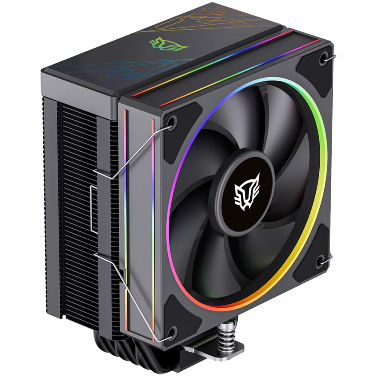 BALAM RUSH Disipador CPU Gamer HELIUX PRO HEX60 120mm ARGB 3pin LGA 1851 AM5 600-2000 RPM 4-pin PWM 6 Pipas Negro BR-942027_0 BALAM RUSH Disipador CPU Gamer HELIUX PRO HEX60 120mm ARGB 3pin LGA 1851 AM5 600-2000 RPM 4-pin PWM 6 Pipas Negro BR-942027_0