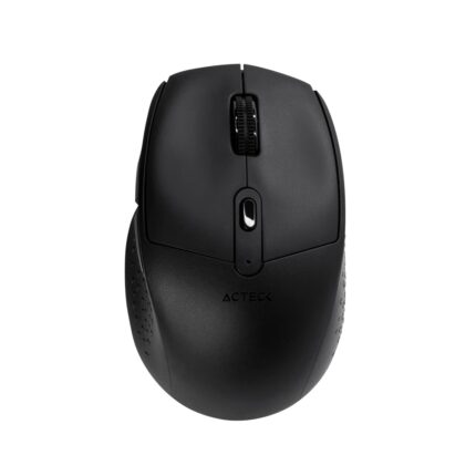 Acteck Mouse Multidispositivo Optimize Ergo MI680 Inalambrico 2.4 GHz + 2 Modos Bluetooth + 1600 dpi + 6 Botones + 1xBat AA Incluida Elite Series Negro_0