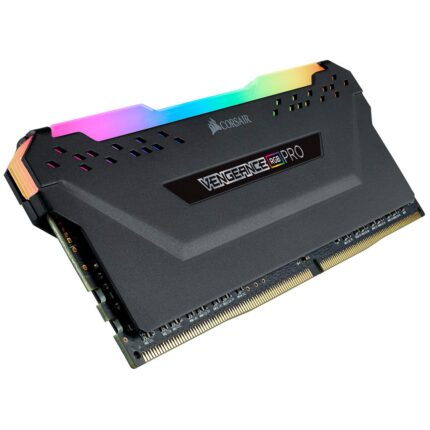 Corsair Vengeance Pro RGB - MÃ³dulo de 8 GB (1 x 8 GB) DDR4 3200 (PC4-25600) C16 1,35 V, optimizado AMD Ryzen, Color Negro_0