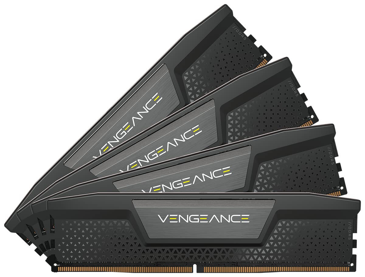 Corsair Vengeance DDR5 RAM 128GB (4x32GB) hasta 5600MHz CL40 Intel XMP iCUE Memoria de Ordenador Compatible - Negro (CMK128GX5M4B5600C40)_0 Corsair Vengeance DDR5 RAM 128GB (4x32GB) hasta 5600MHz CL40 Intel XMP iCUE Memoria de Ordenador Compatible - Negro (CMK128GX5M4B5600C40)_0