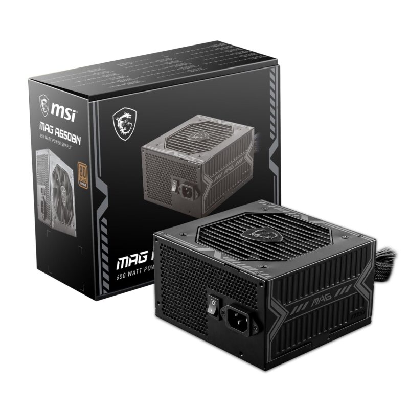 MSI Fuente de Poder mag A650BN/650W/80+ BRONCE/120MM/ATX_0