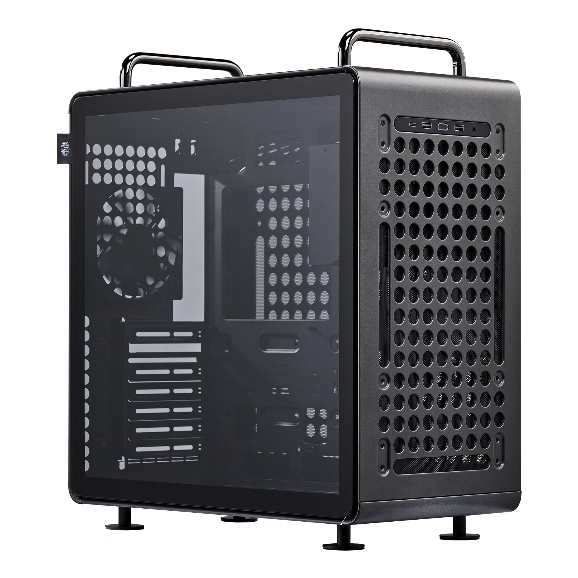 Cooler Master QUBE 540 Estuche de Torre Media ATX de Alto Flujo de Aire, 415 mm GPU Clearance MAX, diseñado Ready RTX 5090|RX 9070 XT, Vidrio Templado, diseño Modular y Personalizable, Panel de E/S_0 Cooler Master QUBE 540 Estuche de Torre Media ATX de Alto Flujo de Aire, 415 mm GPU Clearance MAX, diseñado Ready RTX 5090|RX 9070 XT, Vidrio Templado, diseño Modular y Personalizable, Panel de E/S_0