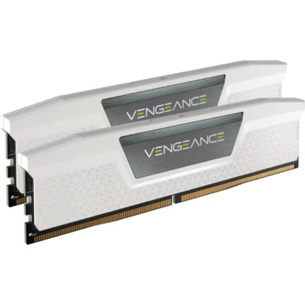 Corsair Vengeance DDR5 RAM 32GB (2x16GB) hasta 5200MHz CL40 Intel XMP 3.0 Memoria de Ordenador de Sobremesa â Blanco (CMK32GX5M2B5200C40W)_0