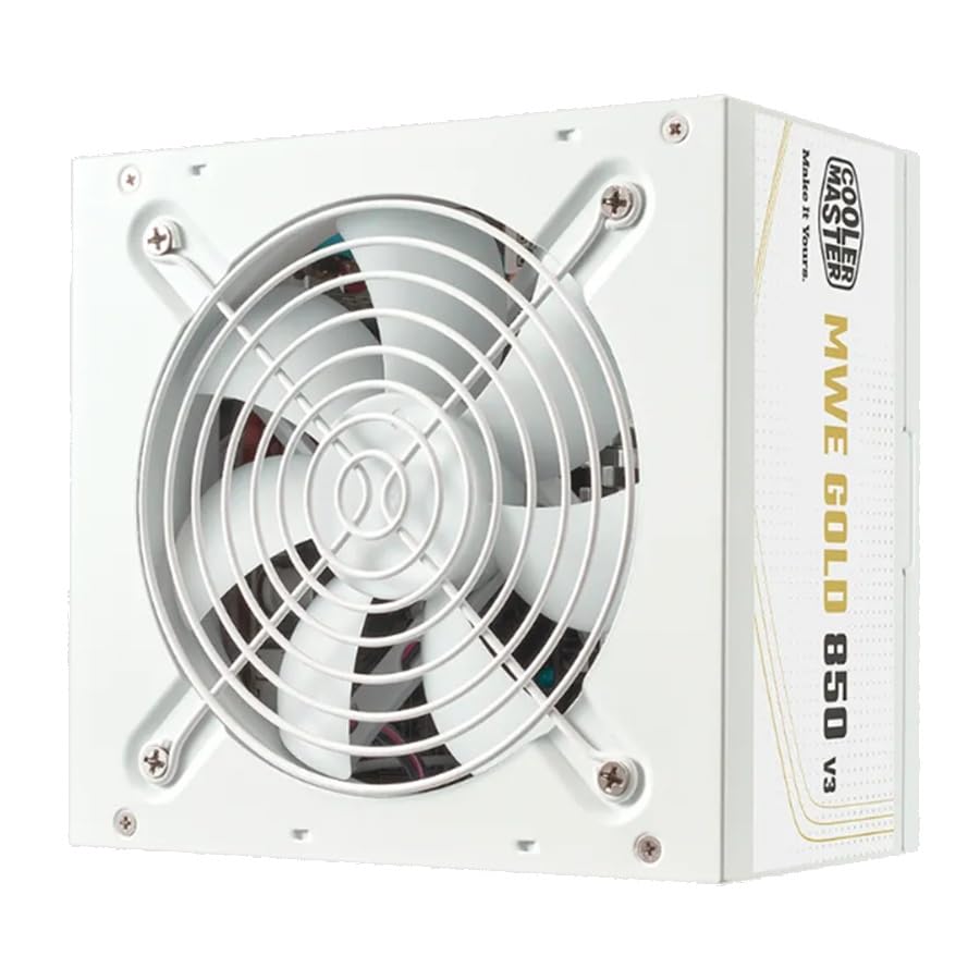 Fuente DE Poder Cooler Master 850W / Blanco/MWE V3 ATX 3.1 / 80PLUS Gold CERTIFICADA/NO Modular/Gamer_0 Fuente DE Poder Cooler Master 850W / Blanco/MWE V3 ATX 3.1 / 80PLUS Gold CERTIFICADA/NO Modular/Gamer_0