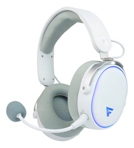 Audífonos Game Factor Hsb600, Inalámbrico, Bluetooth, Blanco_0