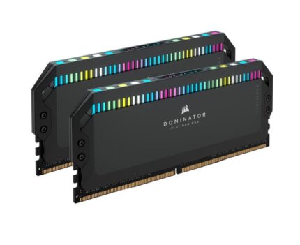 Corsair Dominator Platinum RGB DDR5 RAM 32GB (2x16GB) hasta 5200MHz CL40 Intel XMP 3.0 Memoria de Ordenador de Sobremesa â Negro (CMT32GX5M2B5200C40)_0