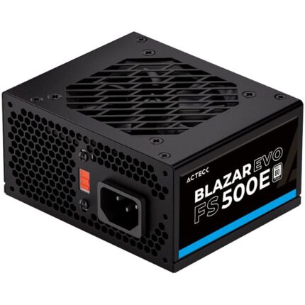 Acteck Fuente de Poder PC 500W Blazar EVO FS500E Slim Micro ATX Negro ES-05002E_0
