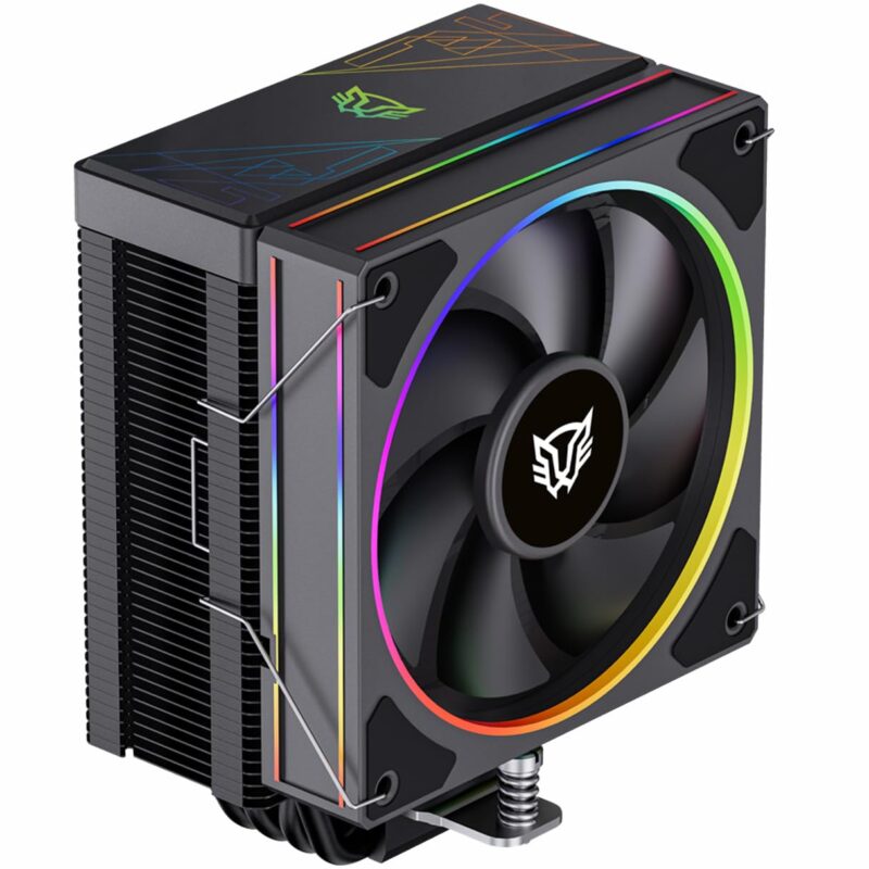 BALAM RUSH Disipador CPU Gamer HELIUX PRO HEX50 120mm ARGB 3pin LGA 1851 AM5 600-2000 RPM 4-pin PWM 4 Pipas Negro BR-942041_0