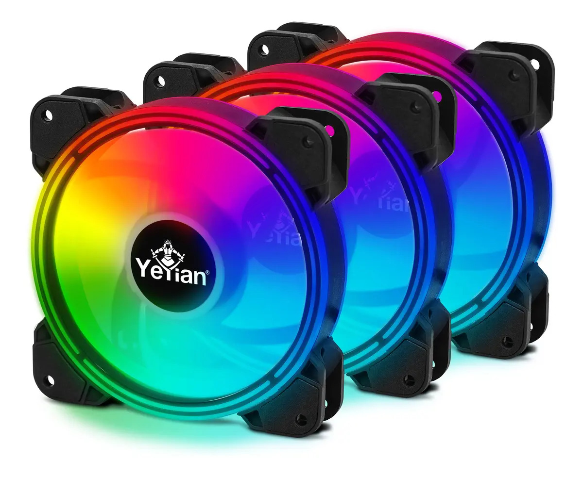 Ventilador Yeyian Typhoon Lii Master, 3x 120mm, Argb_0 Ventilador Yeyian Typhoon Lii Master, 3x 120mm, Argb_0