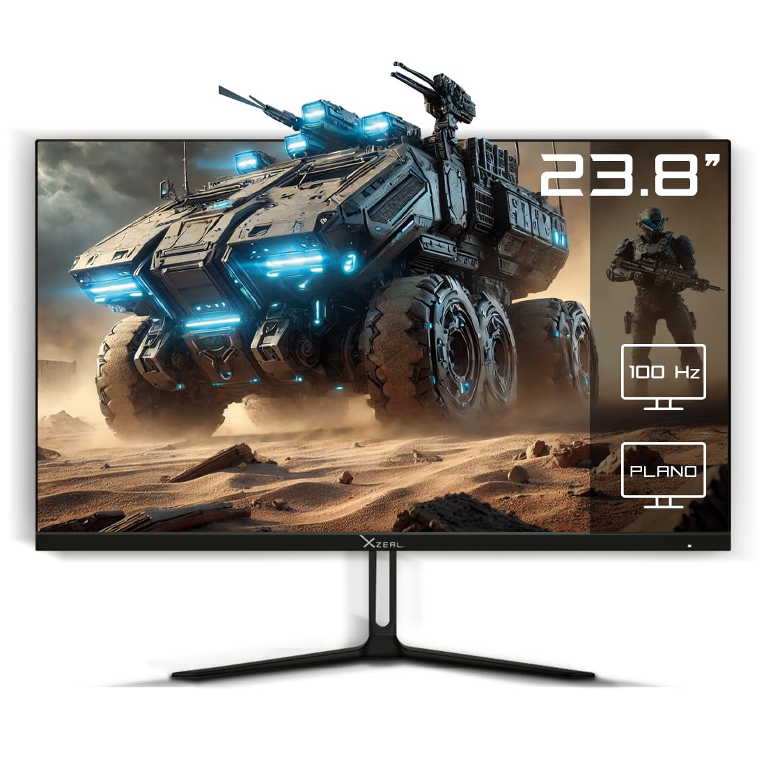 Xzeal Monitor Gamer 23.8" Panel Plano VA FHD 100Hz 5ms_0 Xzeal Monitor Gamer 23.8" Panel Plano VA FHD 100Hz 5ms_0
