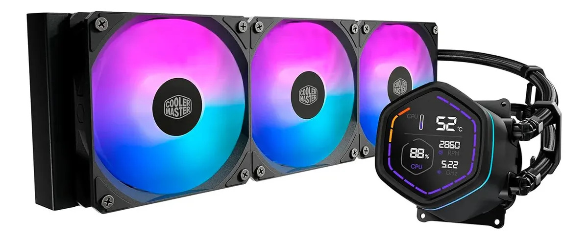 Water Cooling Masterliquid 360 Core Nex Digital Black Argb Negro_0 Water Cooling Masterliquid 360 Core Nex Digital Black Argb Negro_0